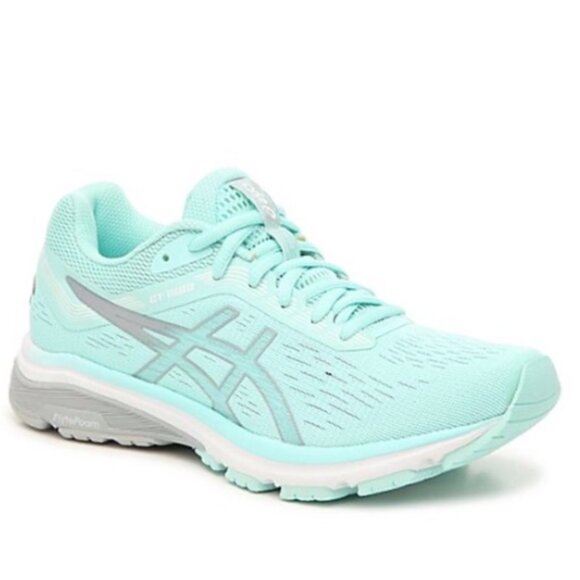 Asics GT-1000 7 Running Sneaker Seafoam Green 6 - Picture 1 of 8